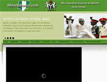 Tablet Screenshot of nigeriahouse.com
